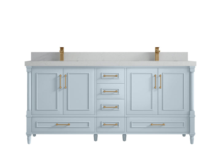 Aberdeen 72 in. W x 22 in. D Double Sink Bathroom Vanity - photo 19