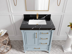 Aberdeen 30 in. W x 22 in. D Single Sink Bathroom Vanity - photo 27