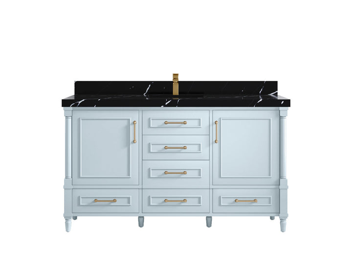 Aberdeen 60 in. W x 22 in. D Single Sink Bathroom Vanity - photo 9