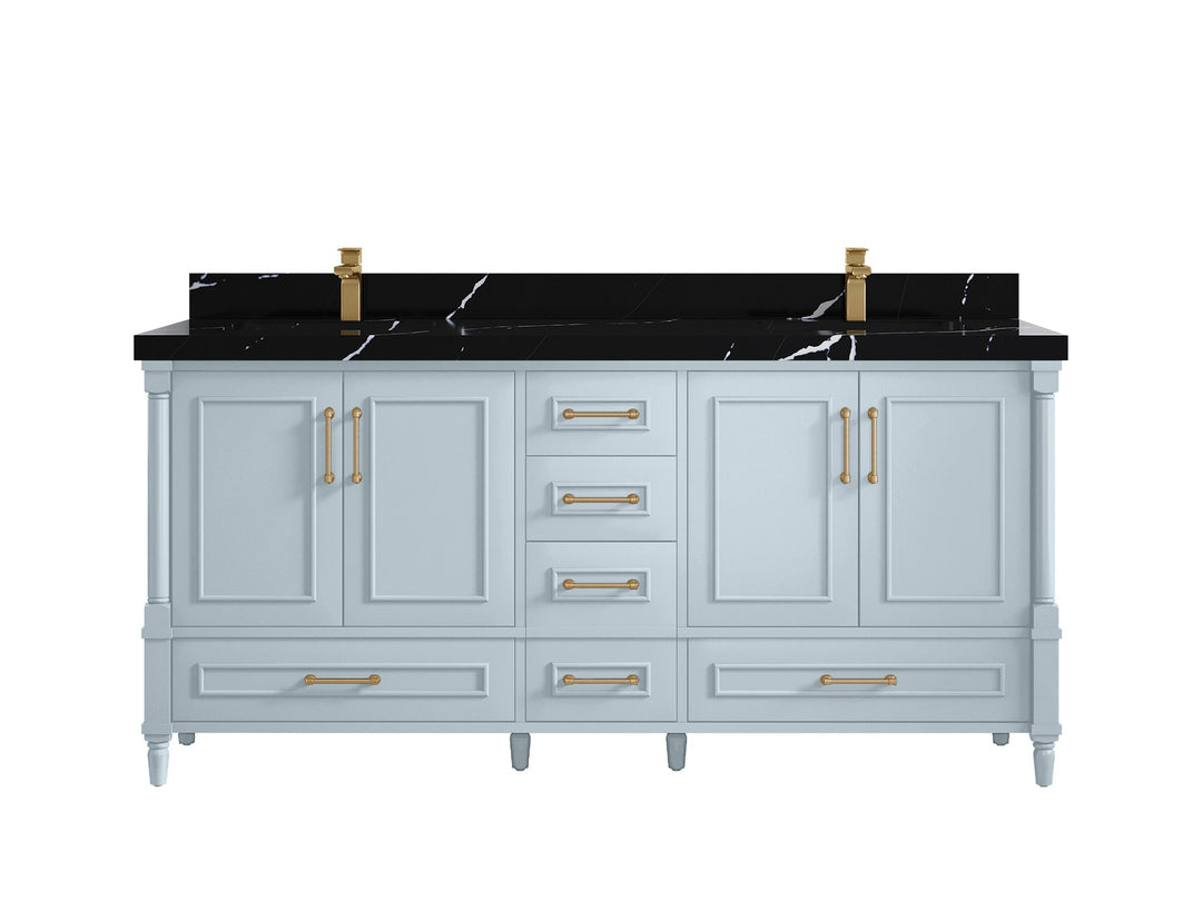 Aberdeen 72 in. W x 22 in. D Double Sink Bathroom Vanity