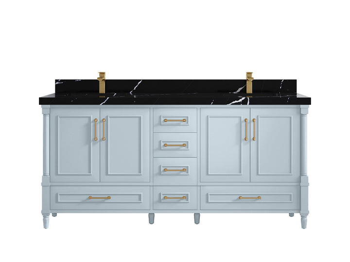 Aberdeen 72 in. W x 22 in. D Double Sink Bathroom Vanity - photo 9
