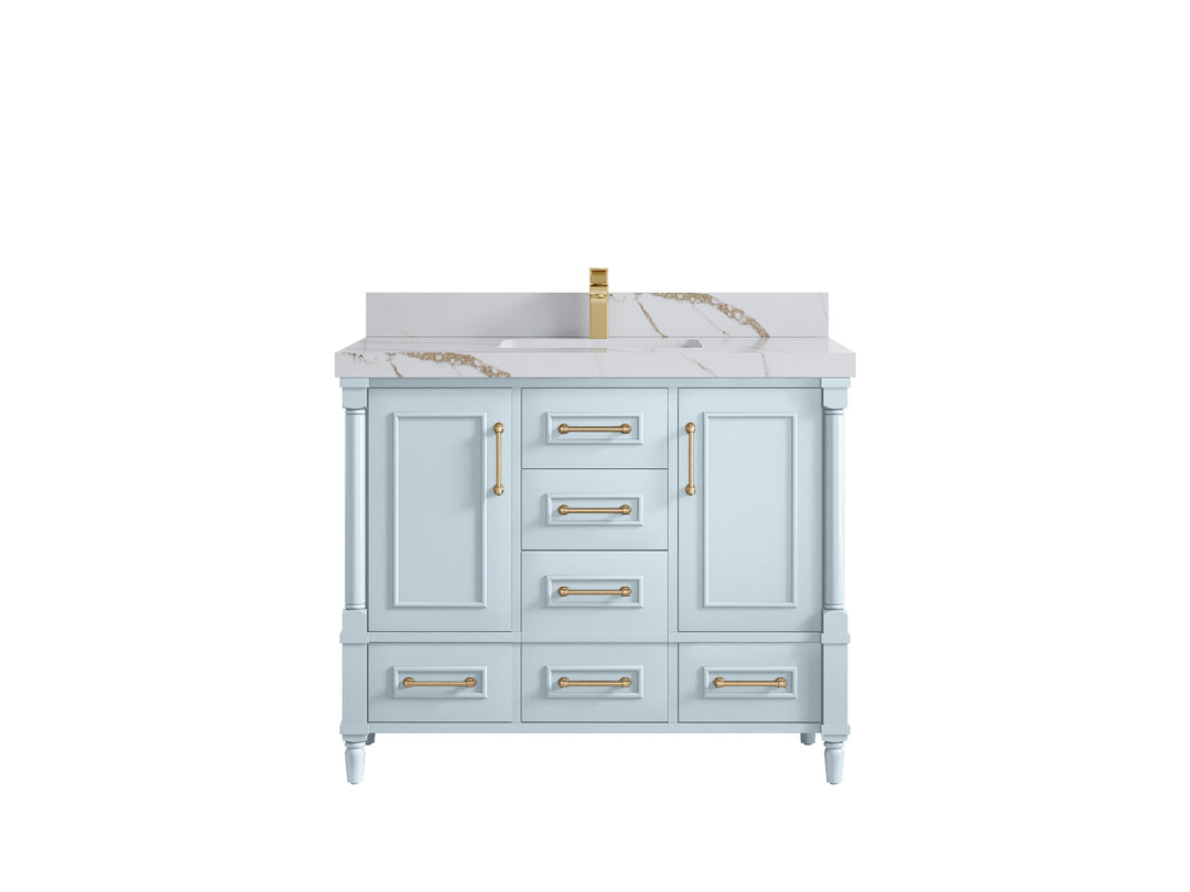 Aberdeen 42 in. W x 22 in. D Single Sink Bathroom Vanity