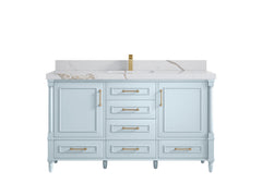 Aberdeen 60 in. W x 22 in. D Single Sink Bathroom Vanity - photo 11