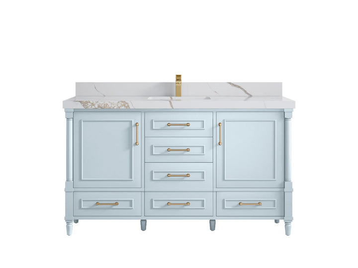 Aberdeen 60 in. W x 22 in. D Single Sink Bathroom Vanity - photo 11