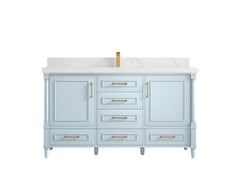 Aberdeen 60 in. W x 22 in. D Single Sink Bathroom Vanity - photo 13