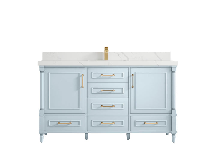 Aberdeen 60 in. W x 22 in. D Single Sink Bathroom Vanity - photo 13