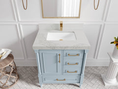 Aberdeen 30 in. W x 22 in. D Single Sink Bathroom Vanity - photo 15