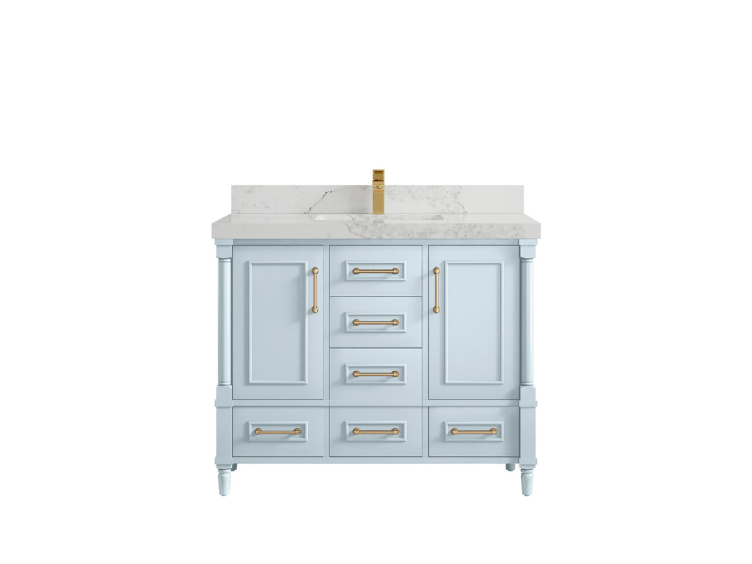 Aberdeen 42 in. W x 22 in. D Single Sink Bathroom Vanity