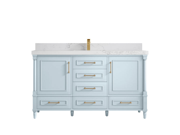 Aberdeen 60 in. W x 22 in. D Single Sink Bathroom Vanity - photo 15