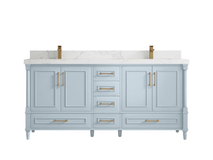 Aberdeen 72 in. W x 22 in. D Double Sink Bathroom Vanity - photo 15