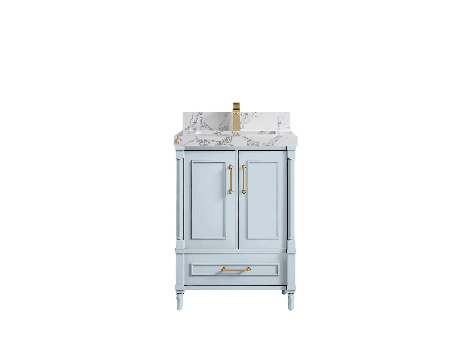 Aberdeen 24 in. W x 22 in. D Single Sink Bathroom Vanity