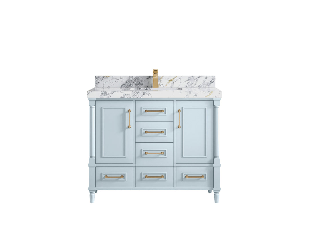 Aberdeen 42 in. W x 22 in. D Single Sink Bathroom Vanity