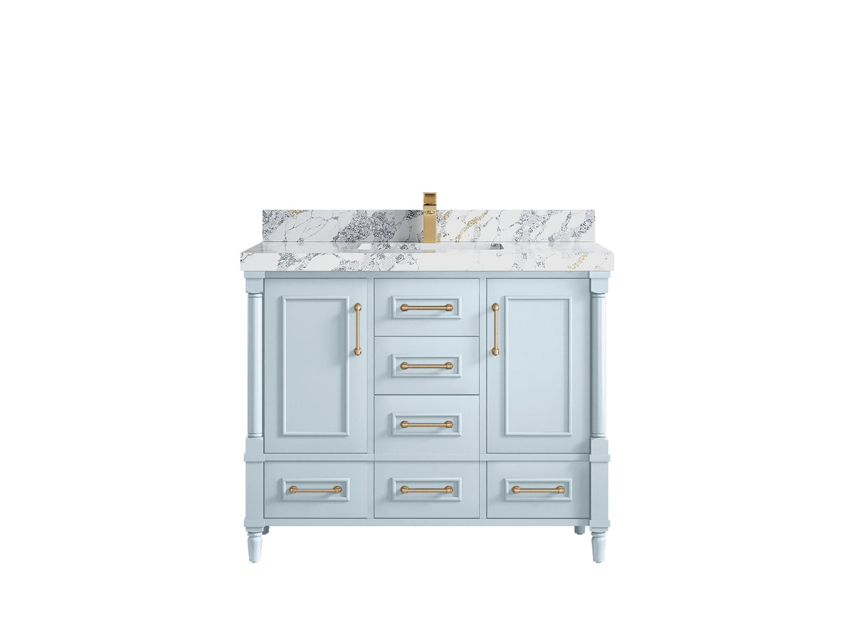 Aberdeen 42 in. W x 22 in. D Single Sink Bathroom Vanity