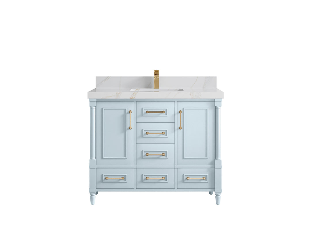Aberdeen 42 in. W x 22 in. D Single Sink Bathroom Vanity