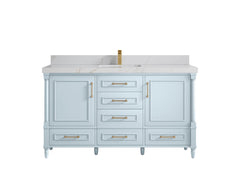 Aberdeen 60 in. W x 22 in. D Single Sink Bathroom Vanity - photo 17