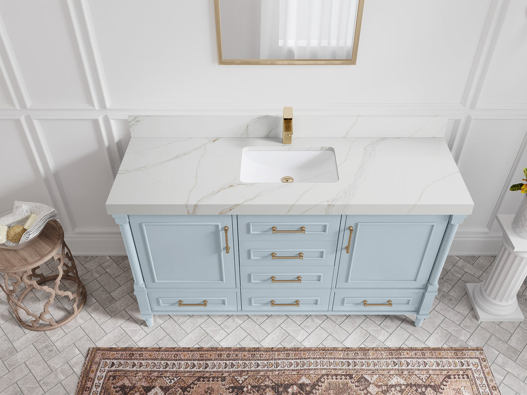 Aberdeen 60 in. W x 22 in. D Single Sink Bathroom Vanity