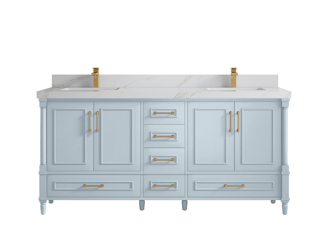 Aberdeen 72 in. W x 22 in. D Double Sink Bathroom Vanity