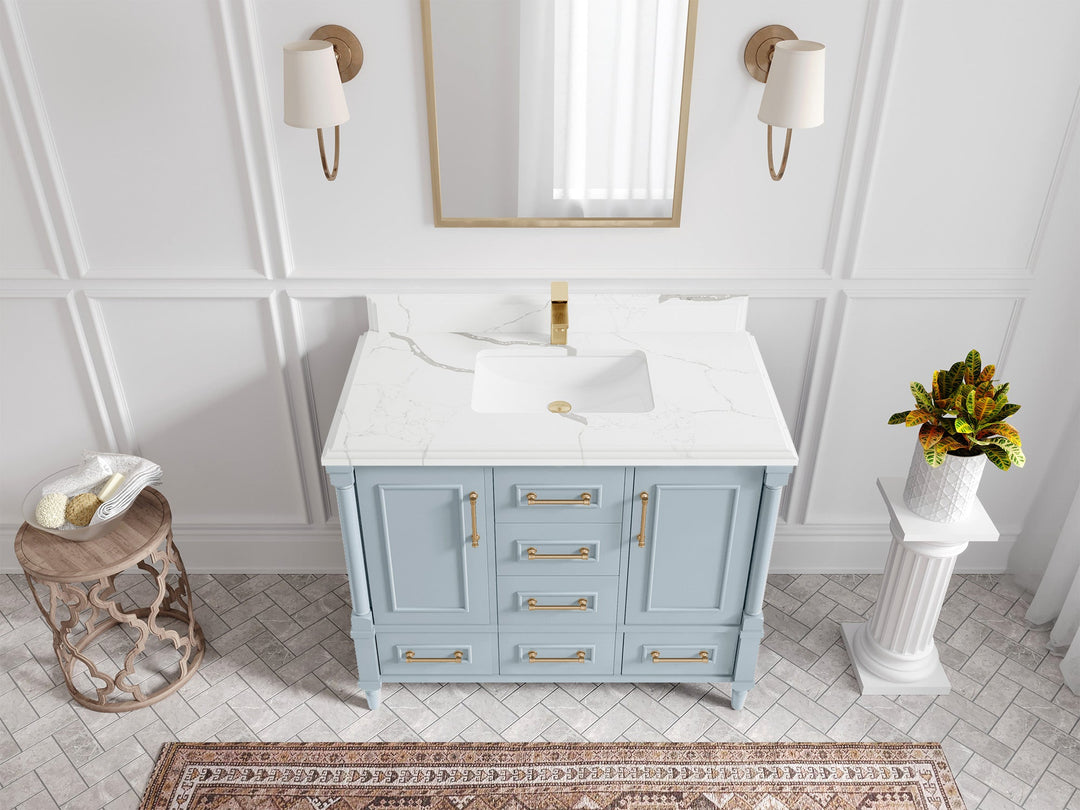 Aberdeen 42 in. W x 22 in. D Single Sink Bathroom Vanity