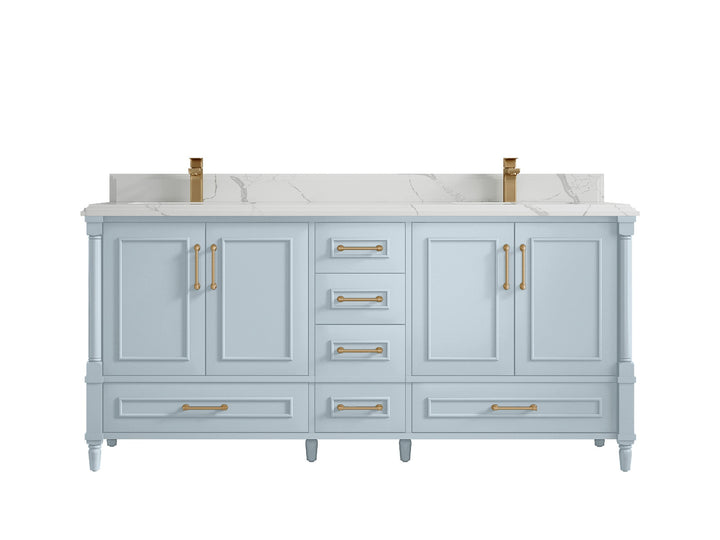 Aberdeen 72 in. W x 22 in. D Double Sink Bathroom Vanity - photo 25