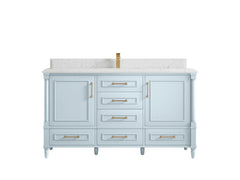 Aberdeen 60 in. W x 22 in. D Single Sink Bathroom Vanity - photo 25