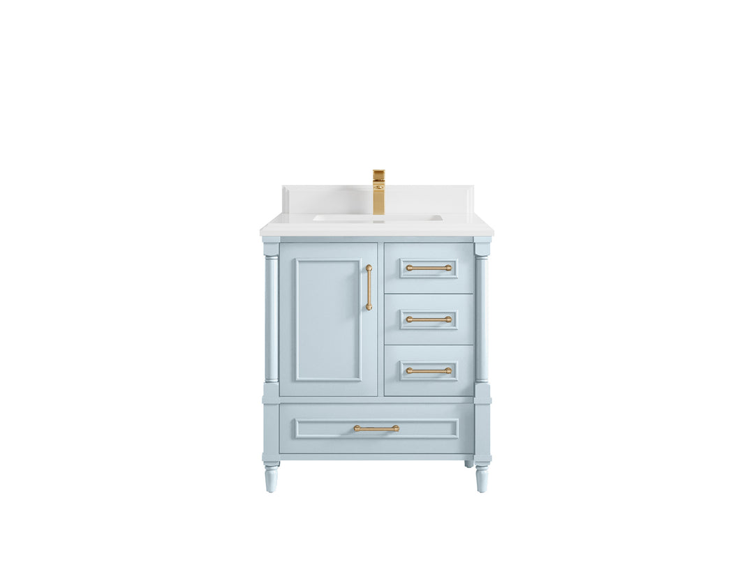 Aberdeen 30 in. W x 22 in. D Single Sink Bathroom Vanity