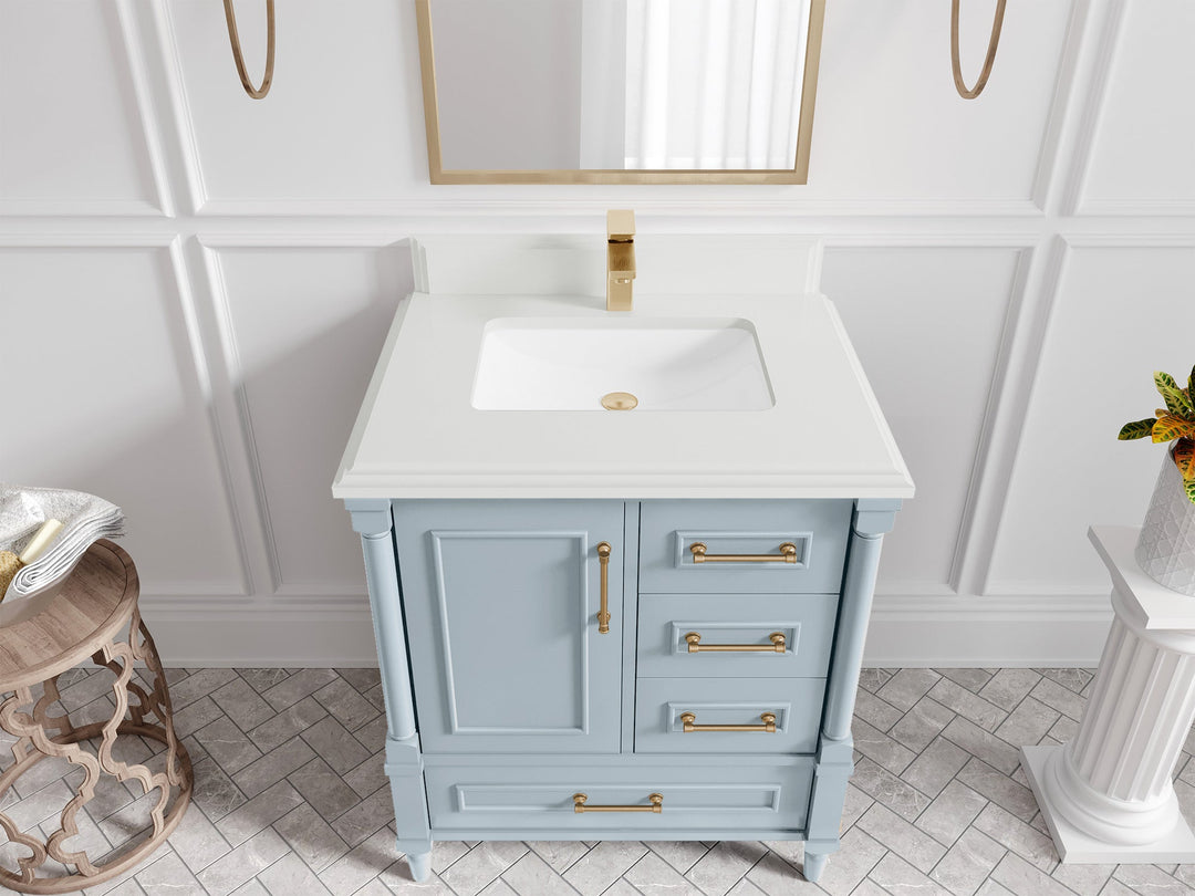 Aberdeen 30 in. W x 22 in. D Single Sink Bathroom Vanity