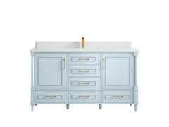 Aberdeen 60 in. W x 22 in. D Single Sink Bathroom Vanity - photo 27
