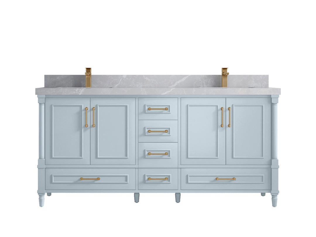 Aberdeen 72 in. W x 22 in. D Double Sink Bathroom Vanity