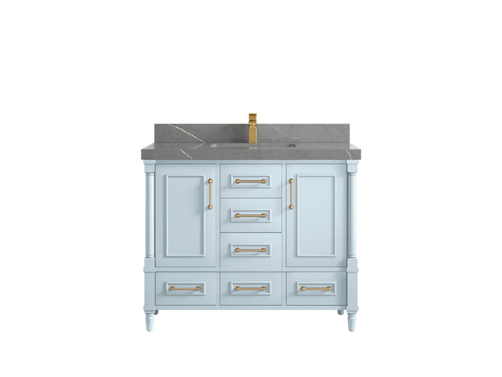 Aberdeen 42 in. W x 22 in. D Single Sink Bathroom Vanity - photo 35