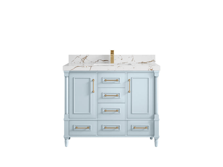 Aberdeen 42 in. W x 22 in. D Single Sink Bathroom Vanity - photo 37