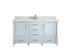Aberdeen 60 in. W x 22 in. D Single Sink Bathroom Vanity - photo 35