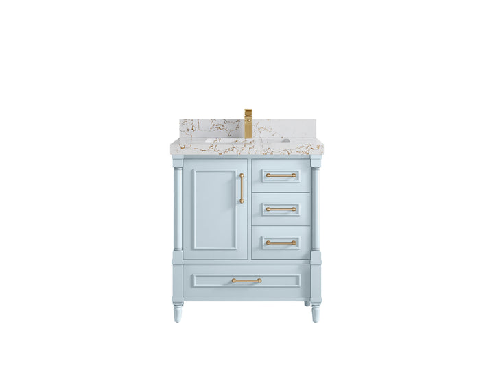 Aberdeen 30 in. W x 22 in. D Single Sink Bathroom Vanity - photo 40