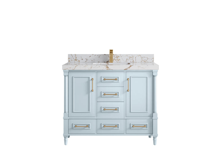 Aberdeen 42 in. W x 22 in. D Single Sink Bathroom Vanity - photo 39