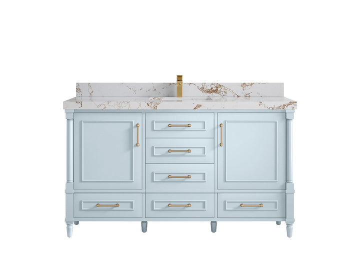 Aberdeen 60 in. W x 22 in. D Single Sink Bathroom Vanity - photo 37