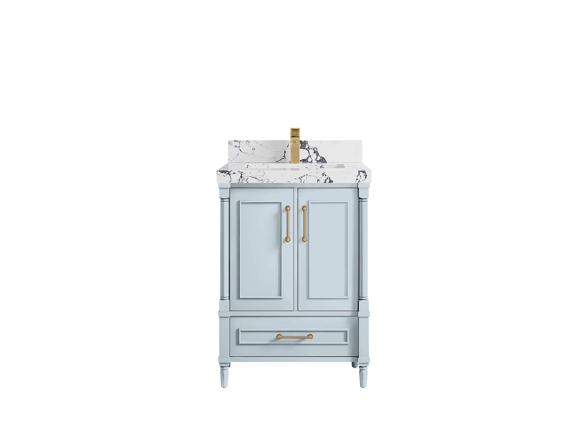 Aberdeen 24 in. W x 22 in. D Single Sink Bathroom Vanity