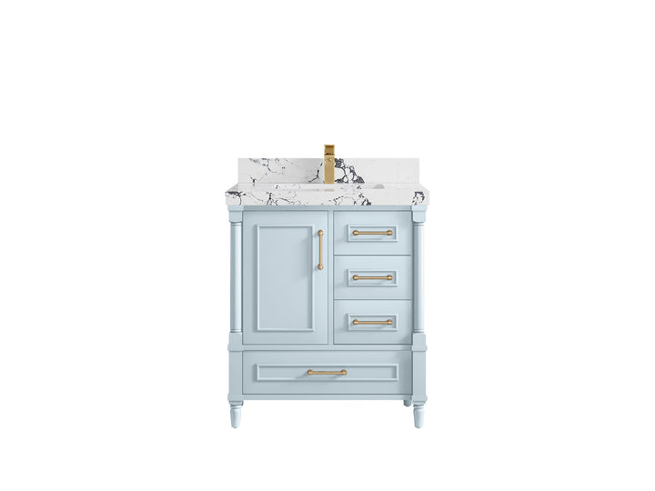 Aberdeen 30 in. W x 22 in. D Single Sink Bathroom Vanity - photo 42