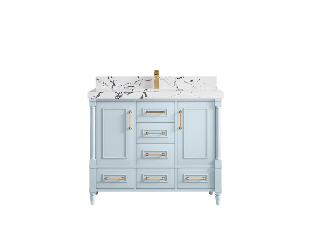 Aberdeen 42 in. W x 22 in. D Single Sink Bathroom Vanity
