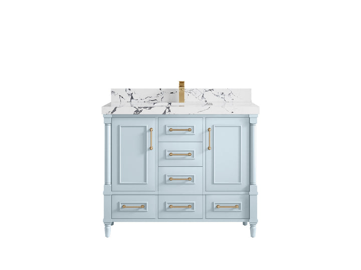Aberdeen 42 in. W x 22 in. D Single Sink Bathroom Vanity - photo 41