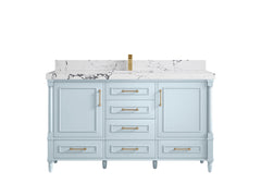 Aberdeen 60 in. W x 22 in. D Single Sink Bathroom Vanity - photo 39