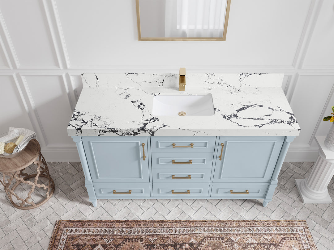 Aberdeen 60 in. W x 22 in. D Single Sink Bathroom Vanity