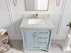 Aberdeen 30 in. W x 22 in. D Single Sink Bathroom Vanity - photo 35