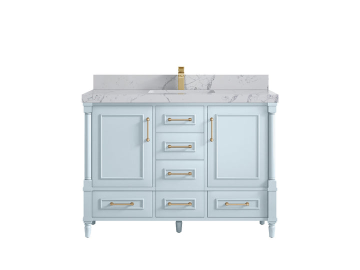 Aberdeen 48 in. W x 22 in. D Single Sink Bathroom Vanity - photo 43