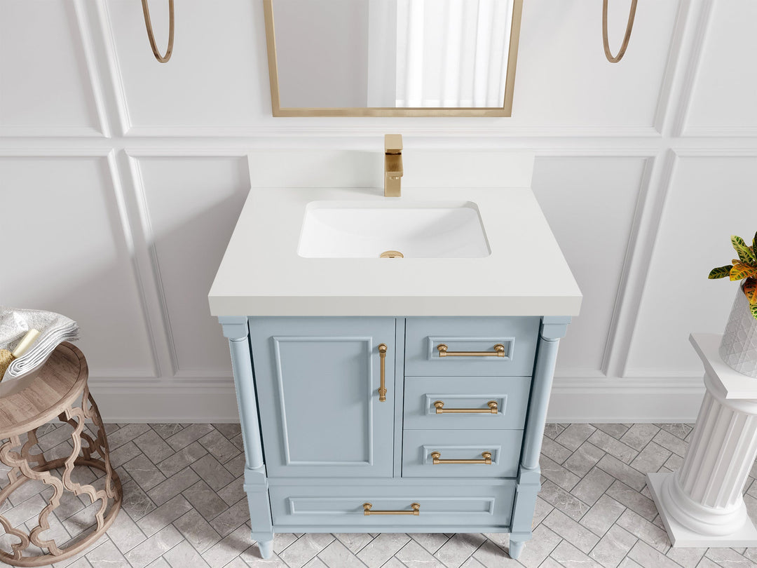 Aberdeen 30 in. W x 22 in. D Single Sink Bathroom Vanity
