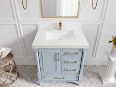 Aberdeen 30 in. W x 22 in. D Single Sink Bathroom Vanity - photo 29