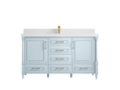 Aberdeen 60 in. W x 22 in. D Single Sink Bathroom Vanity - photo 43