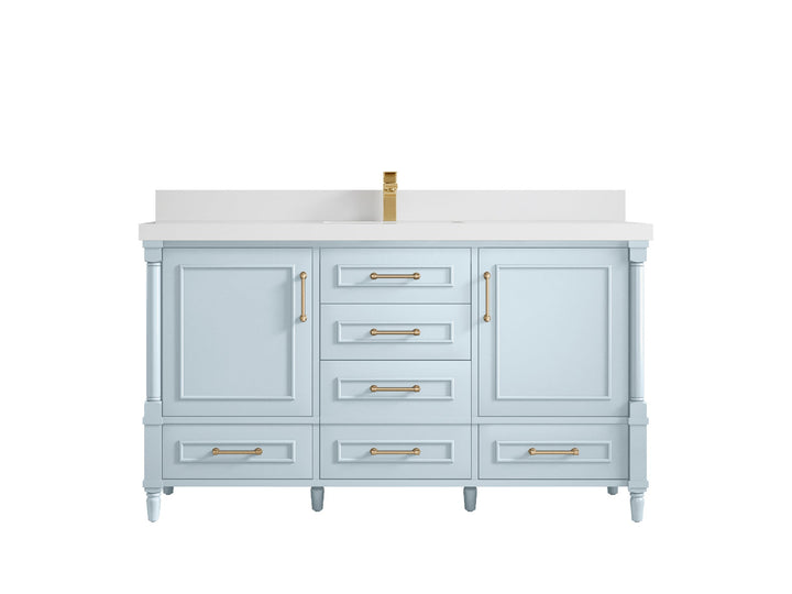 Aberdeen 60 in. W x 22 in. D Single Sink Bathroom Vanity - photo 43