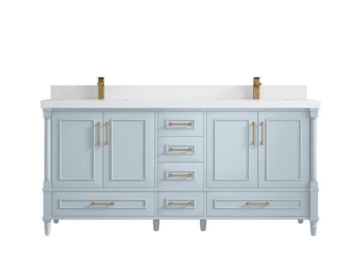 Aberdeen 72 in. W x 22 in. D Double Sink Bathroom Vanity - photo 45
