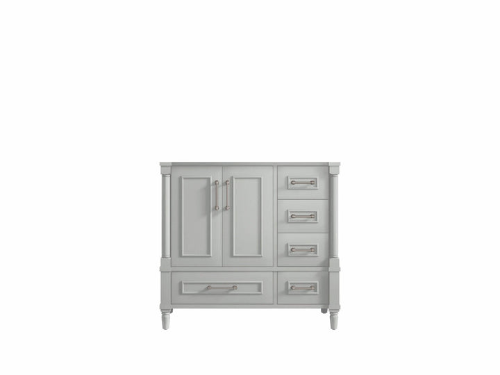 Aberdeen 36 in. W x 22 in. D Left Offset Sink Bathroom Vanity - photo 6