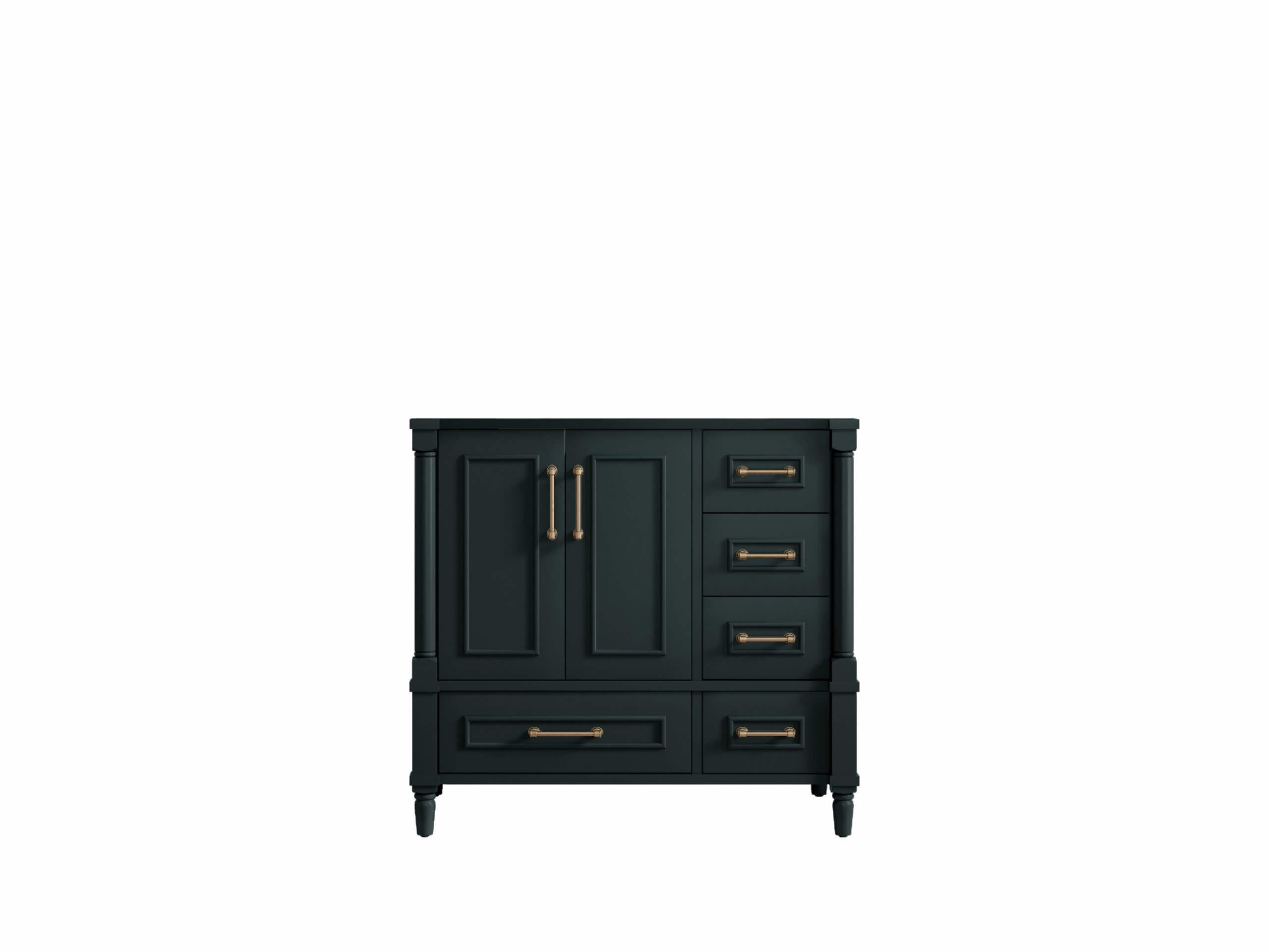 Aberdeen 36 in. W x 22 in. D Left Offset Sink Bathroom Vanity