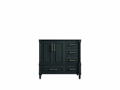 Aberdeen 36 in. W x 22 in. D Left Offset Sink Bathroom Vanity